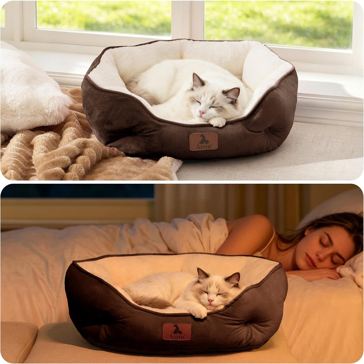 Water-Resistant Small Pet Bed