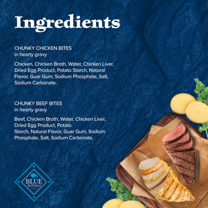 Wilderness Trail Toppers High-Protein Chicken & Beef, 3 Oz Pouches, 12 Count